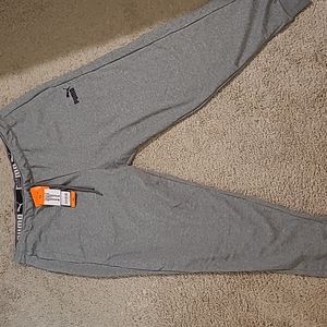 2XL Puma Jogger Pants Gray New with Tags